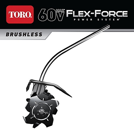 Toro Flex-Force Power System 60-Volt Max Attachment Capable Cultivator (Bare Tool)