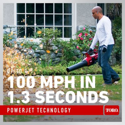 Image showing 6 th Toro 60V MAX 2-Tool Combo Kit: 490 CFM Leaf Blower & 13 in. String Trimmer - 2.0Ah Battery Included