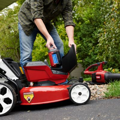 Image showing  60V MAX 21 in. Recycler Self-Propel Lawn Mower - 5.0Ah Battery Included