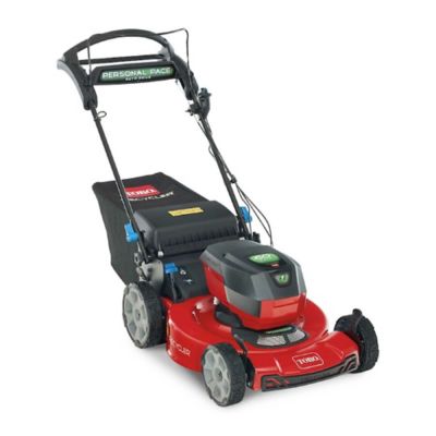 Image showing  60V MAX* 22 in. Recycler with Personal Pace Lawn Mower - 6.0Ah Battery Included