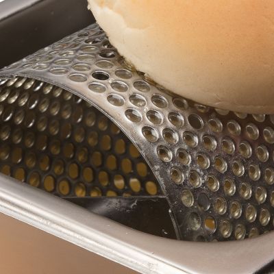 Image showing  Stainless Steel Grill Butter Wheel for Bread, Buns or Rolls