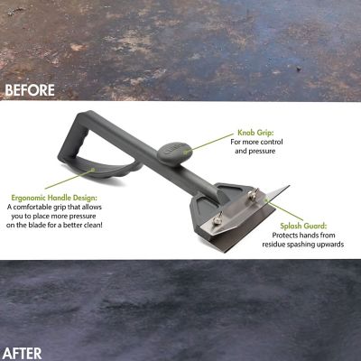 Image showing  Heavy-Duty Griddle Scraper with Ergonomic Design, 6 in.