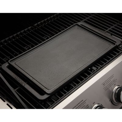 Image showing  Reversible Cast Iron Grill and Griddle Plate