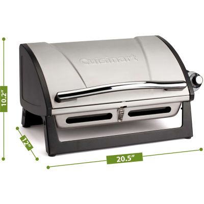 Image showing  1-Burner Gas Grillster Propane Portable Grill, 8,000 BTU, 15.5 in. x 9.4 in.