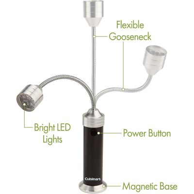 Image showing  Magnetic LED Mini Grill Lights, 2 pc.