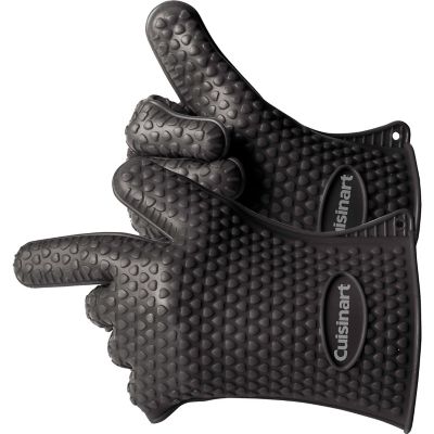 Image showing  Heat-Resistant Silicone Grilling Gloves, 2 pc.