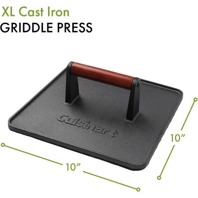 Image showing  XL Cast Iron Griddle Press