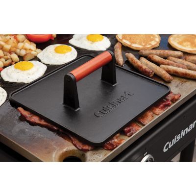 Image showing 8 th Cuisinart XL Cast Iron Griddle Press