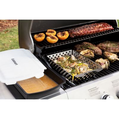 Image showing 5 th Cuisinart Marinade and Grilling Basket Set