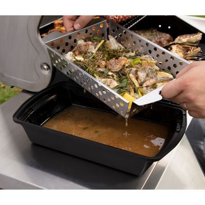 Image showing 7 th Cuisinart Marinade and Grilling Basket Set