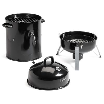 Image showing  510 sq. in. Vertical Charcoal Smoker, 18 in.