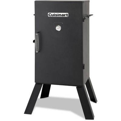 Cuisinart 30-In. Vertical Analog Electric Smoker with 548-Sq.In. Cooking Space in Black