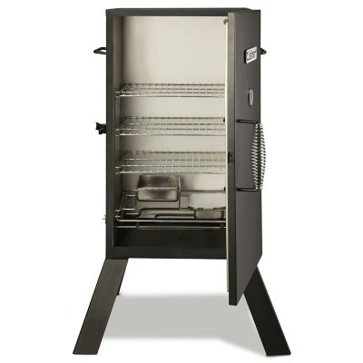 Image showing  548 sq. in. Vertical Analog Electric Smoker, 30 in., Black