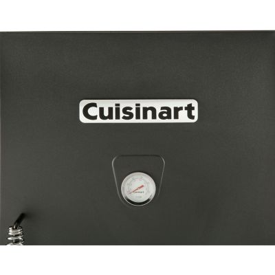 Image showing 7 th Cuisinart 548 sq. in. Vertical Analog Electric Smoker, 30 in., Black