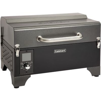 Cuisinart Wood Pellet Portable Grill and Smoker, 256 sq. in. Cooking Surface