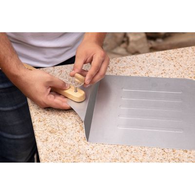 Image showing  12 in. Aluminum Pizza Peel