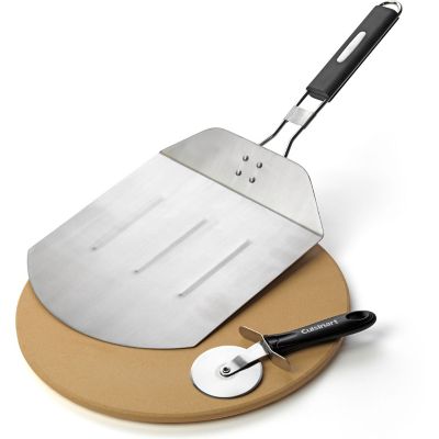 Cuisinart Grilled Pizza Pack- Stone, Peel & Cutter