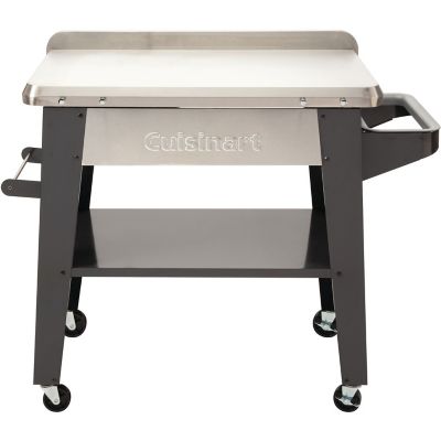 Cuisinart Outdoor Stainless Steel Grill Prep Table This Cuisinart outdoor prep table is the best!!! It's very sturdy it was very easy to assemble !! 