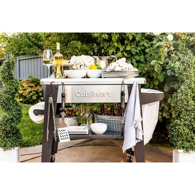 Image showing  Outdoor Stainless Steel Grill Prep Table