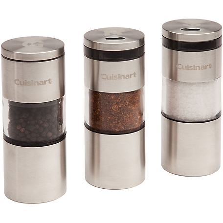 Cuisinart 3-Piece Magnetic Grilling Spice Container Set