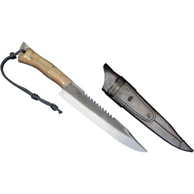 Image showing  Hunter Bison Stainless Steel Knife with Full Tang Handle, 10 in.