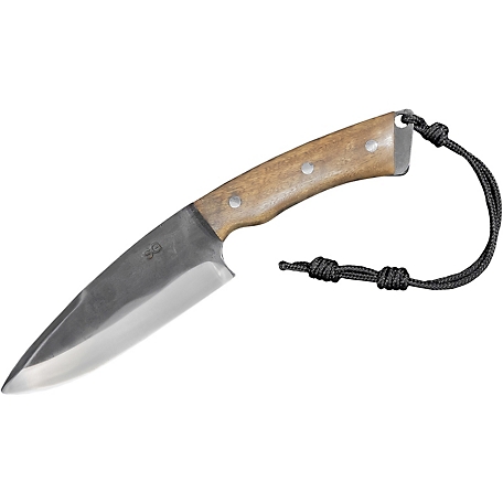 Brazilian Flame 6 in. Hunter Elk Stainless Steel Knife with Full Tang Handle