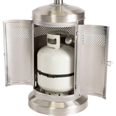 Image showing  Stainless Steel Propane Patio Heater, 200 sq. ft., 47,000 BTU