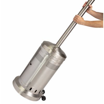 Image showing 5 th Cuisinart Stainless Steel Propane Patio Heater, 200 sq. ft., 47,000 BTU