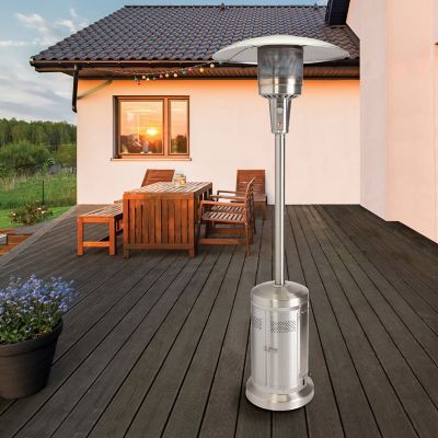 Image showing 7 th Cuisinart Stainless Steel Propane Patio Heater, 200 sq. ft., 47,000 BTU
