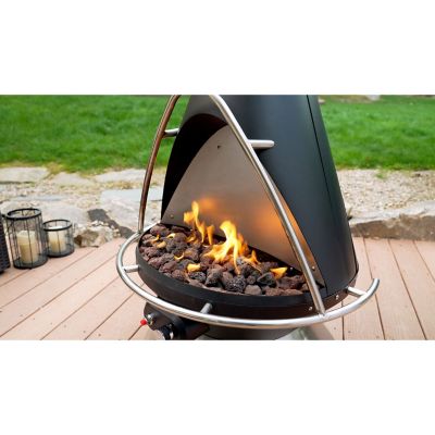 Image showing 8 th Cuisinart Chimenea Propane Fire Pit