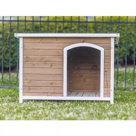 Zylina Log Cabin dog house PVC roof Dog Houses