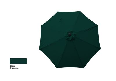Bond 9 ft. Aluminum Market Umbrella, Evergreen