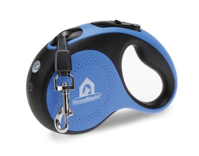 Image showing 5 th KennelMaster Retractable Leash with USB Rechargeable Night Light, 16 ft.
