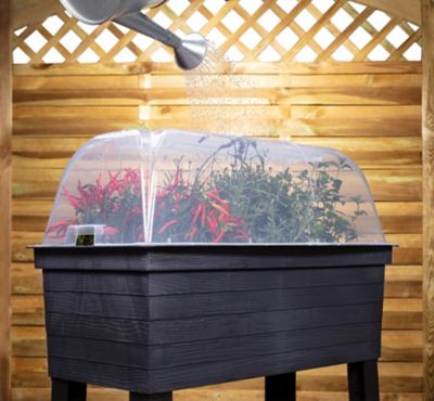 Image showing  Balcony Raised Bed Planter Protective Cover for Graf Raised Bed Planters, 29.5 in. L x 14.5 in. W x 8.5 in. H