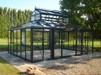 Exaco 15 ft. W x 19 ft. 11 in. L Cathedral Victorian Greenhouse