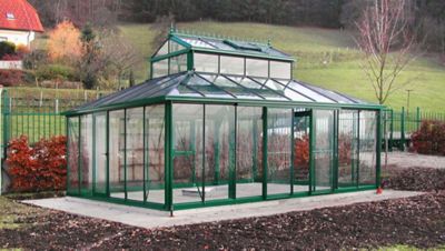 Image showing  15 ft. W x 19 ft. 11 in. L Cathedral Victorian Greenhouse