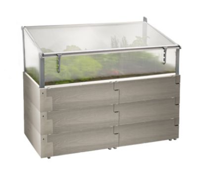 Exaco Kombi Dual Function Raised Bed Planter and Cold Frame