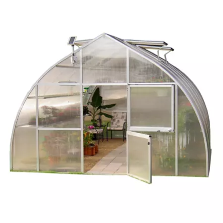 Exaco 14 ft x 16 ft 5 in Riga XL 5 Greenhouse Hobby Greenhouses