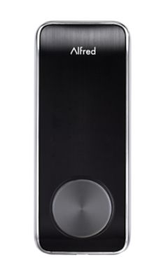 Image showing  Chrome DB2 Smart Deadbolt Door Lock with Key