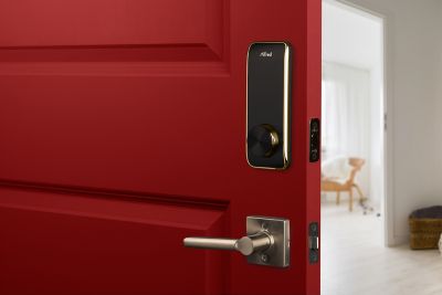 Image showing  DB2 Smart Deadbolt Door Lock with Key, Gold