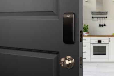Image showing  Black DB2 Smart Deadbolt Door Lock