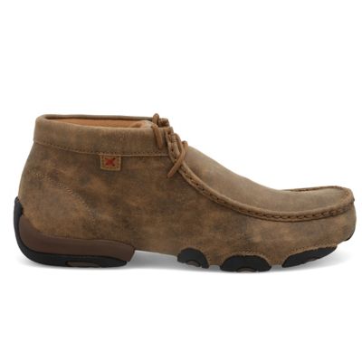 Image showing 4 th Twisted X Men's The Original Chukka Driving Moc Shoes
