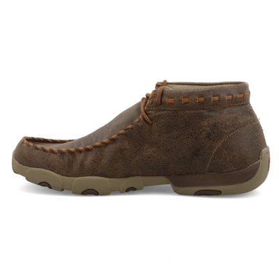 Image showing 6 th Twisted X Men's Chukka Driving Moc Shoes, MDM0049
