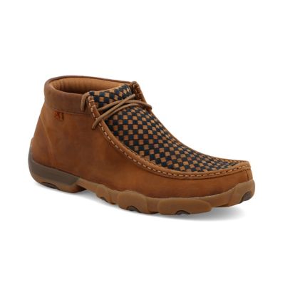 Image showing 7 th Twisted X Men's Chukka Driving Moc Shoes, MDM0057