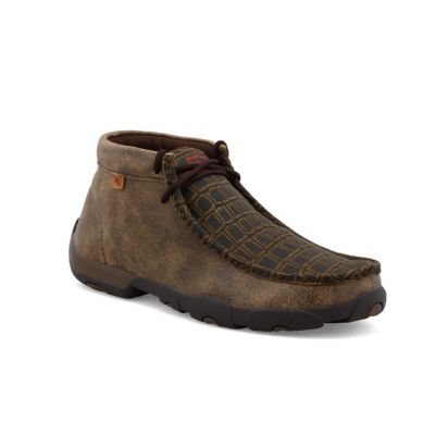 Image showing 7 th Twisted X Men's Chukka Driving Moc Shoes, MDM0067