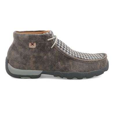 Image showing 4 th Twisted X Men's Chukka Driving Moc Shoes, MDM0073