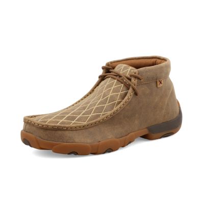 Twisted X Men's Chukka Driving Moc Shoes, MDM0076