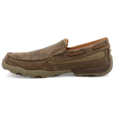 Image showing 6 th Twisted X Men's Slip-On Driving Moc Shoes, MDMS002