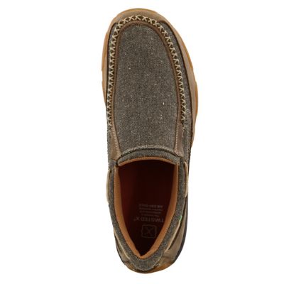 Image showing  Slip-On Driving Moc Shoes, Gray