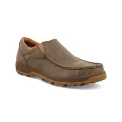 Image showing 7 th Twisted X Men's Slip-On Driving Moc Shoes, MXC0003
